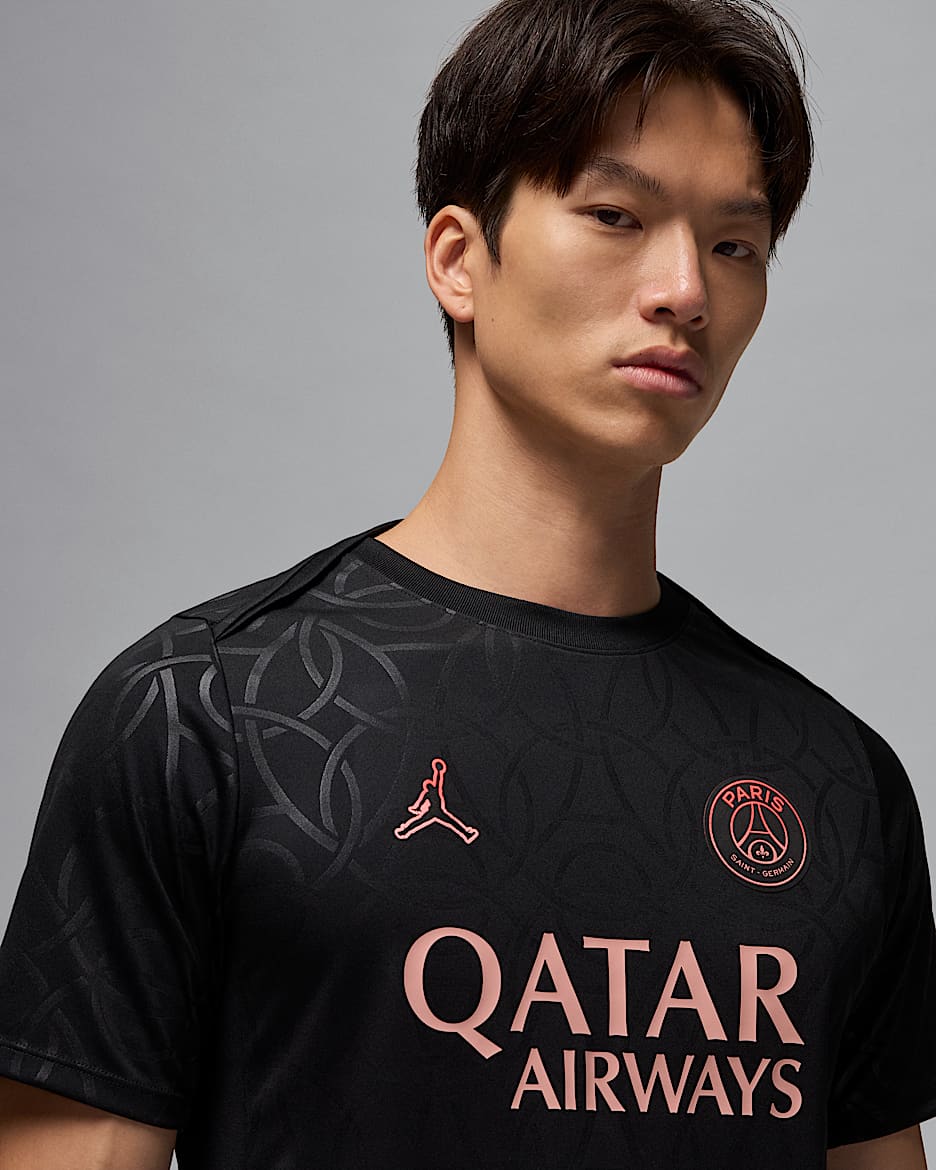 Psg jordan pre match shirt top